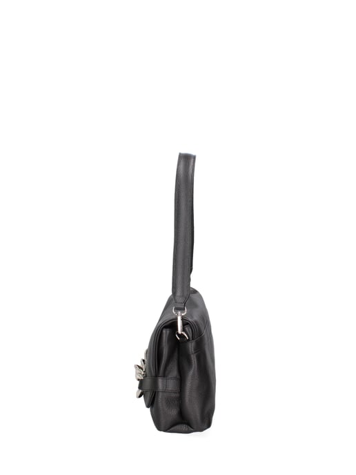 John Richmond Shoulder Bag Women BLACK AND GOLD - Image 3