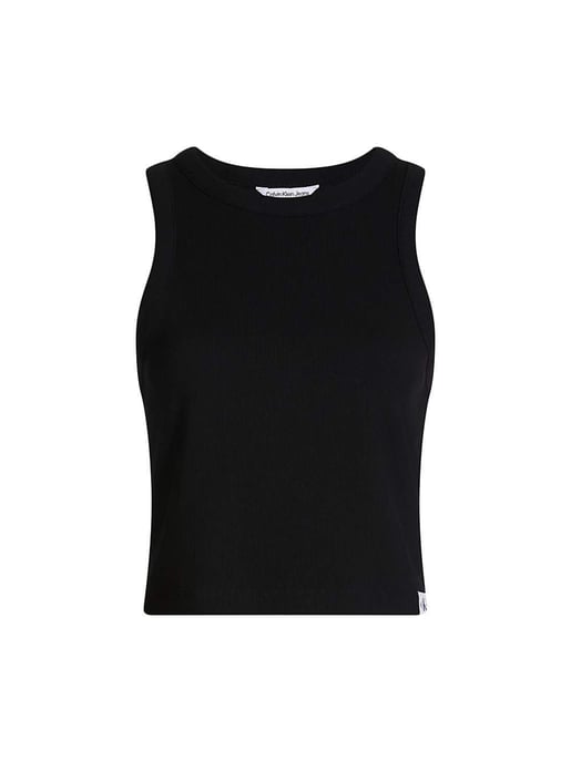 Calvin Klein damestop met ribgebreide afwerking - Image 1