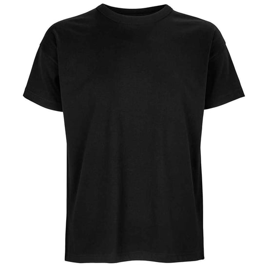 SOLS Mens Boxy Oversized T-Shirt (Deep Black) - Image 1