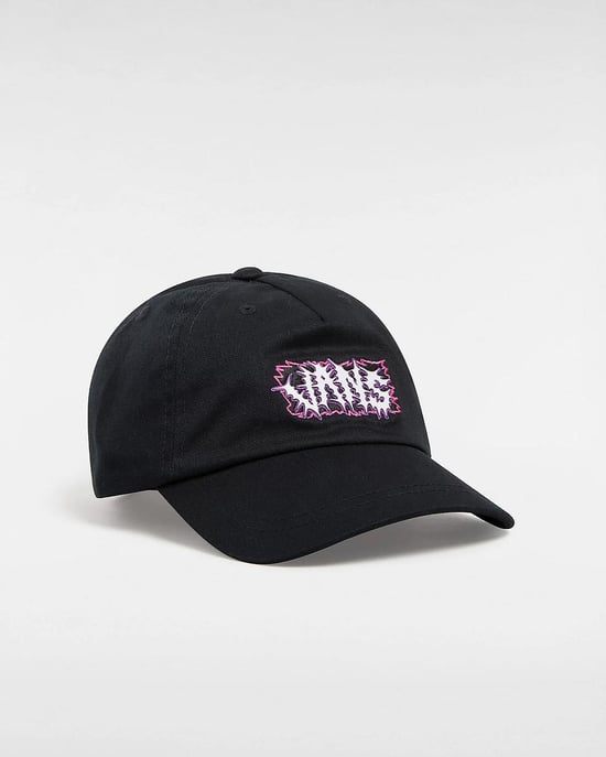 VANS Paxton Curved Bill Jockey Hat in Black - Image 1