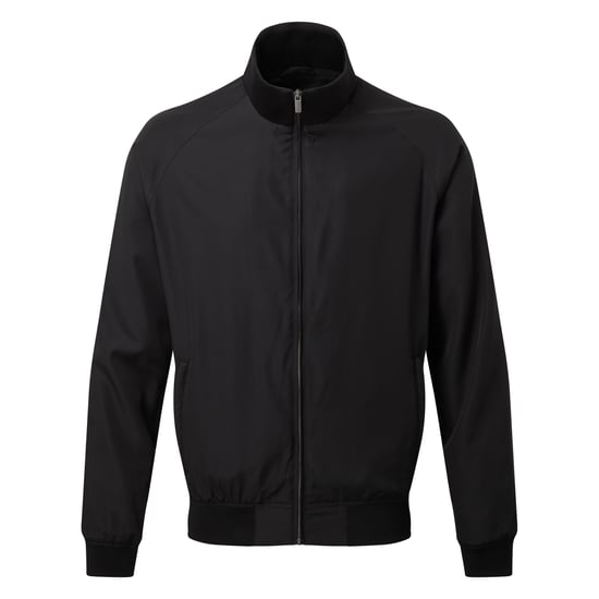 Asquith & Fox Mens Harrington Jacket (Black)