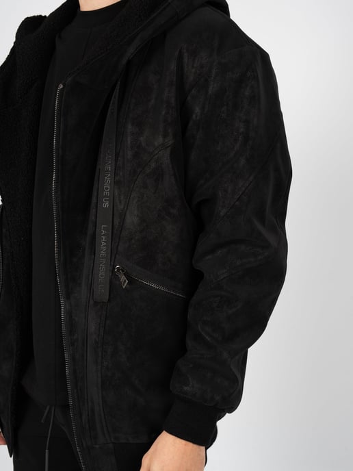 La Haine Inside Us Jacket LM077 Men's Black - Image 5