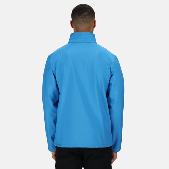 Regatta Mens Ablaze Printable Softshell Jacket (French Blue/Navy)