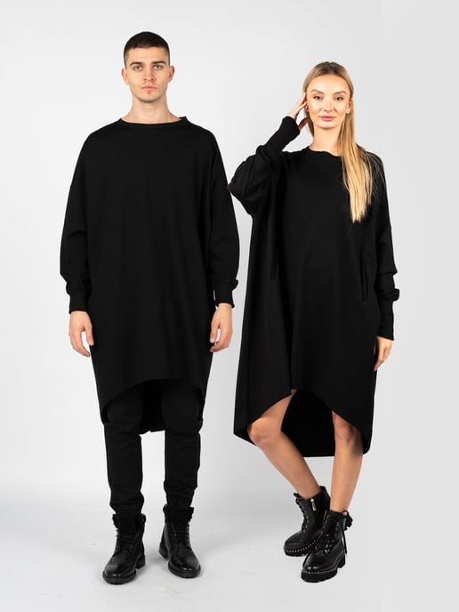 La Haine Inside Us Sweatshirt Unisex LW557 Woman's Black - Image 2