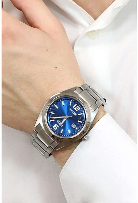 Citizen Men's Silver Watch AW1641-81L - Image 3