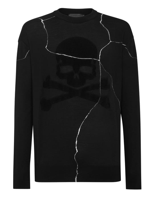Tröja med rund halsringning Skull&Bones - Image 2