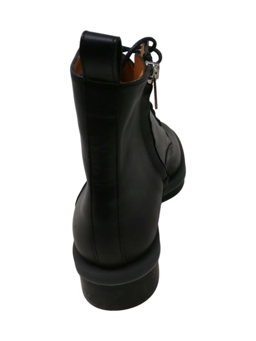 Clergerie Paris Women's Radio Ankle Boot Black / Double Gold Mid-Calf Leather - 9M