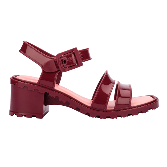 Iggy Red Heel Sandal - Image 1