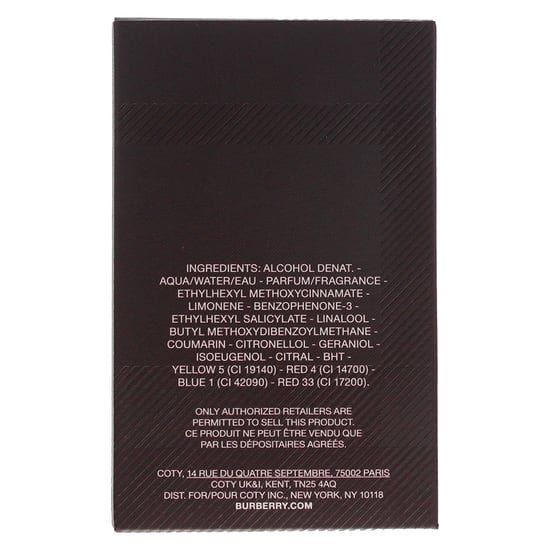 Burberry For Men Eau de Toilette 50ml Spray - Image 2