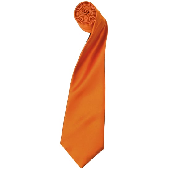 Premier Herensatineband (smal blad) (pakje van 2) (Oranje) - Image 1