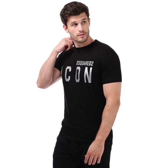 Men's DSquared2 Icon T-Shirt in Black - Image 1