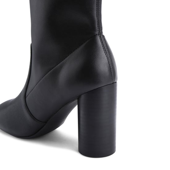 Kurt Geiger London Leather Langley Round Ankle Boots