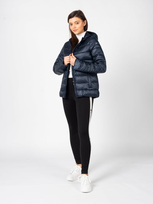 Champion Jacket Down Jacket Woman's Blue - Image 2