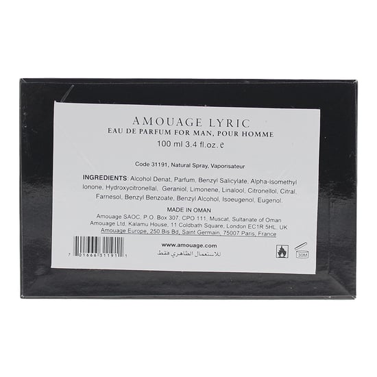 Amouage Lyric Eau de Parfum 100ml Spray For Him - Image 4