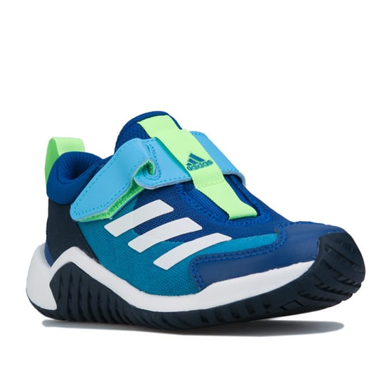 Boy's adidas Junior 4uture Sport Running Shoes in Royal Blue - Image 2