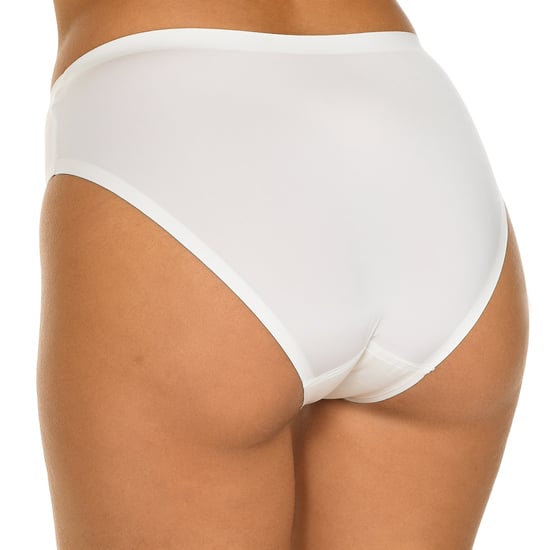 Seamless marbled effect panties 007YG women