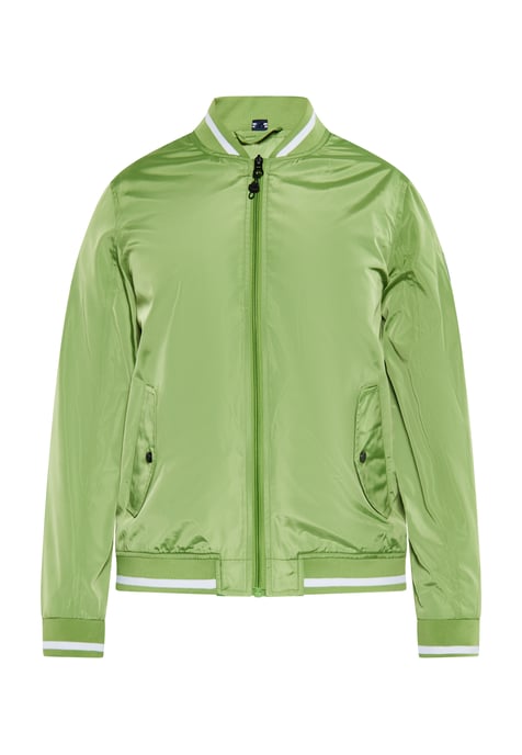 Schmuddelwedda college jack Heren lichtgroen - Image 1