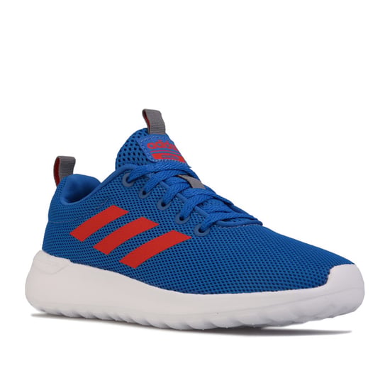 Boy's adidas Childrens Lite Racer CLN Trainers in Blue red