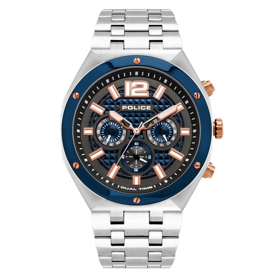 Police Mens Watch Quartz silver - Image 1