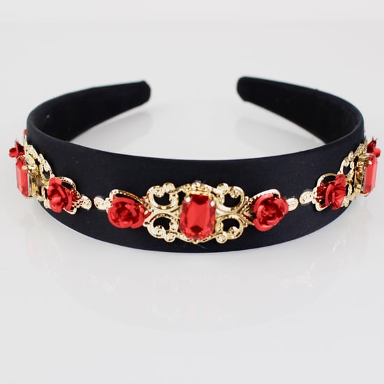 Red Rose Embellished Headband