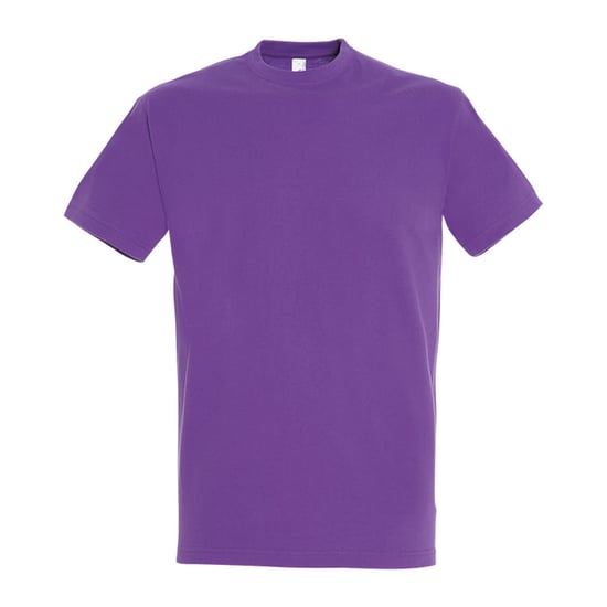 SOLS Heren Keizerlijke Zwaargewicht T-Shirt met korte mouwen (Lichtpaars) - Image 1