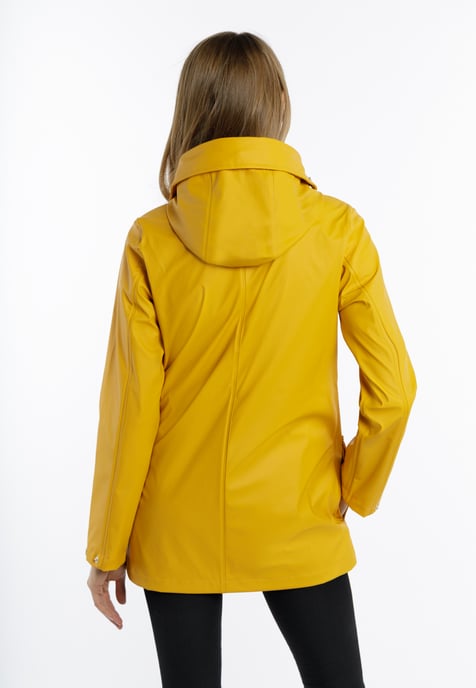 ICEBOUND rain jacket women mustard - Image 3
