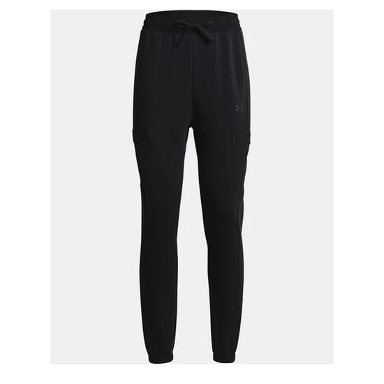 Under Armour Project Rock Womens Black Fleece Track Pants