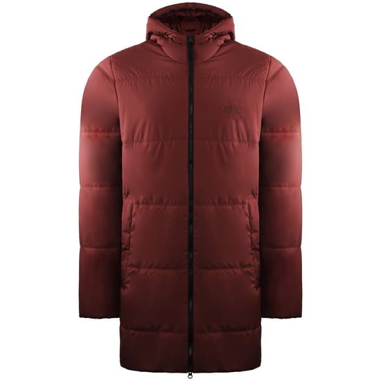 Jack Wolfskin North York Mens Brown Padded Parka Jacket - Image 1