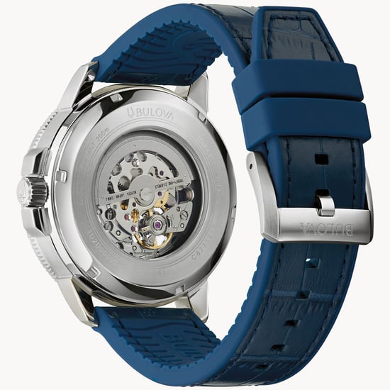 Bulova Marine Star Men's Blue Watch 96A291