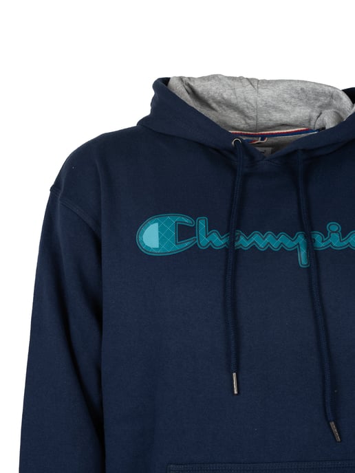 Champion Sweatshirt Hoodie Men's Blue