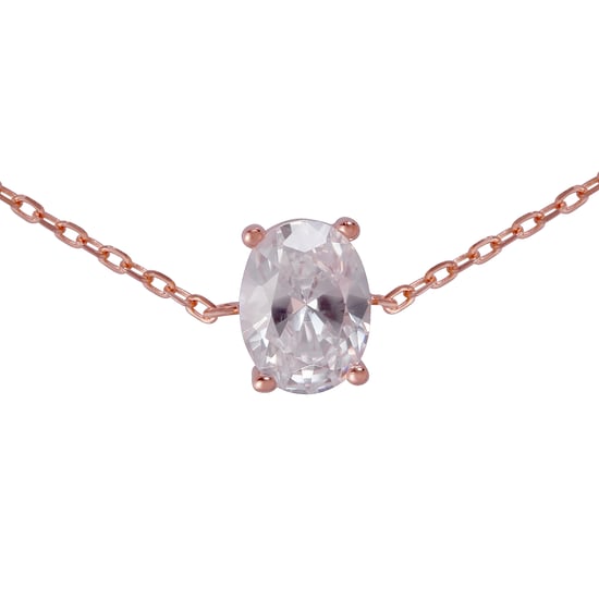 Orphelia 'Elodie' Women's 925 Sterling Silver Bracelet - Rose ZA-7419 - Image 2