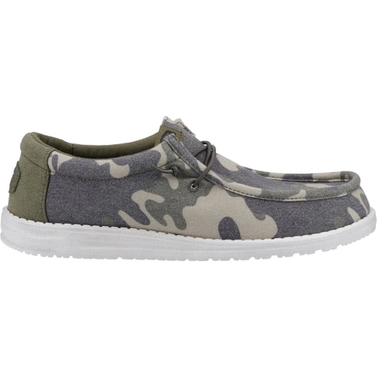 HEYDUDE Wally gewassen camo polyester bootschoenen voor heren - Image 5