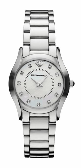 Emporio Armani Ladies Watch  Quartz  silver - Image 1