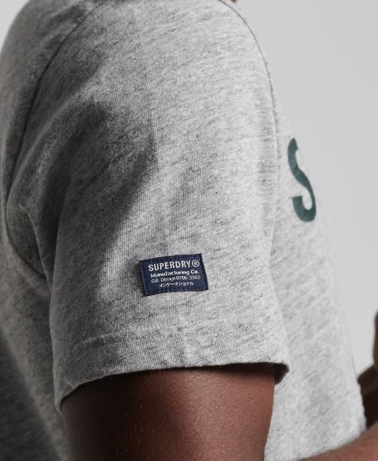 Superdry Vintage Corporation Logo Marl T-Shirt