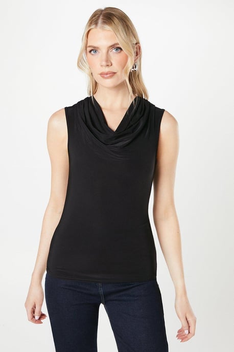 Soft Touch Cowl Neck Top