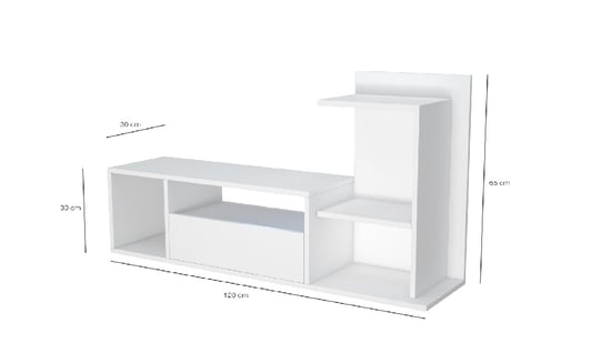 HOMEMANIA Sumatra TV Stand, in Sonoma