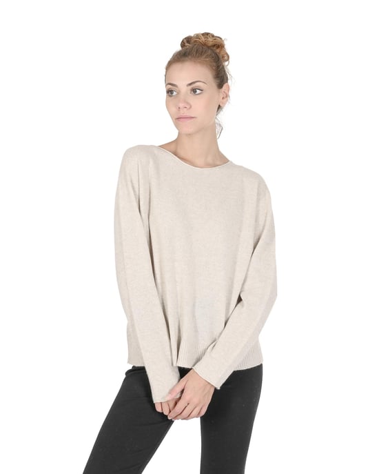 Cashmere Boatneck Sweater