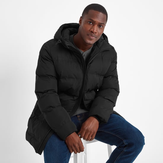 Brinkley Mens Parka Black - Image 4