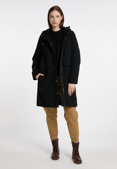 Dreimaster Winter coat women black - Image 2