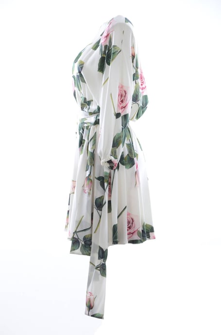 Dolce & Gabbana Kvinnor Blommor Långklänning - Image 3