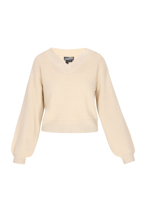 Dreimaster Pullover women cream - Image 1