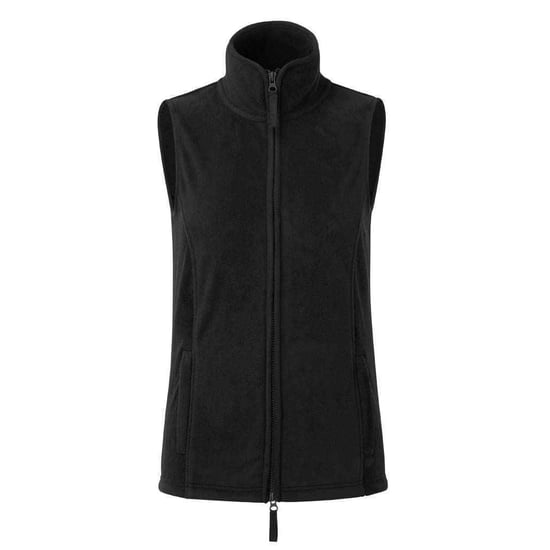 Premier Womens/Ladies Artisan Fleece Gilet (Black) - Image 1