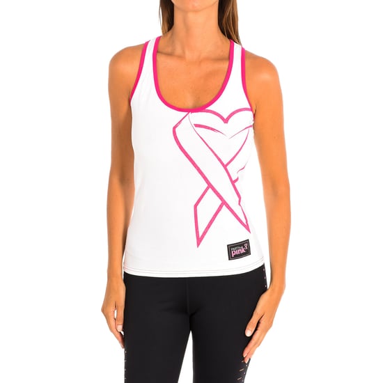 Women's round neck sleeveless T-shirt A0P00124