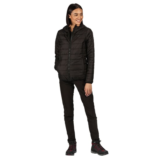 Regatta Womens Helfa Insulated Quilted Hooded Puffa Coat - Image 3