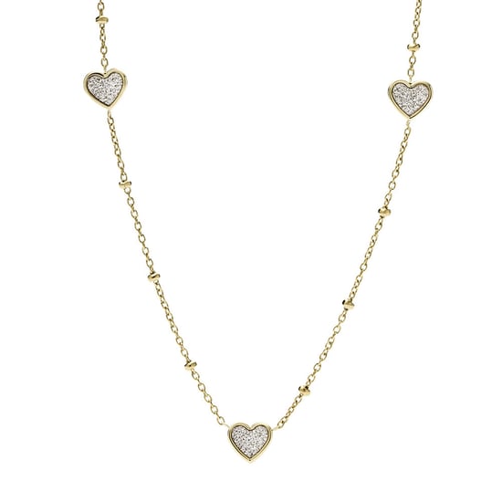Fossil Sieraden 'Sutton' Dames RVS Ketting - Goud JF03942710 - Image 1