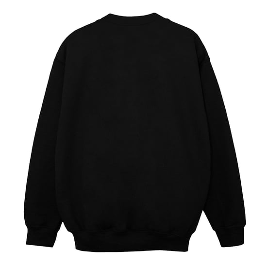 Disney Girls Lady And The Tramp Distressed Kiss Sweatshirt (Black)