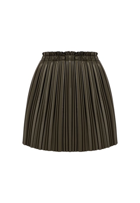 faina skirt faux leather dedica