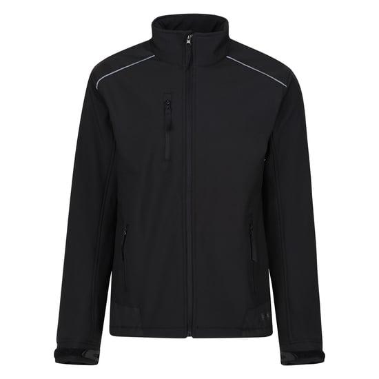 Regatta Mens Sandstorm Softshell Jacket (Black/Black)