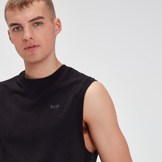 MP Men's Rest Day Tank Top - Washed Black - Image 4