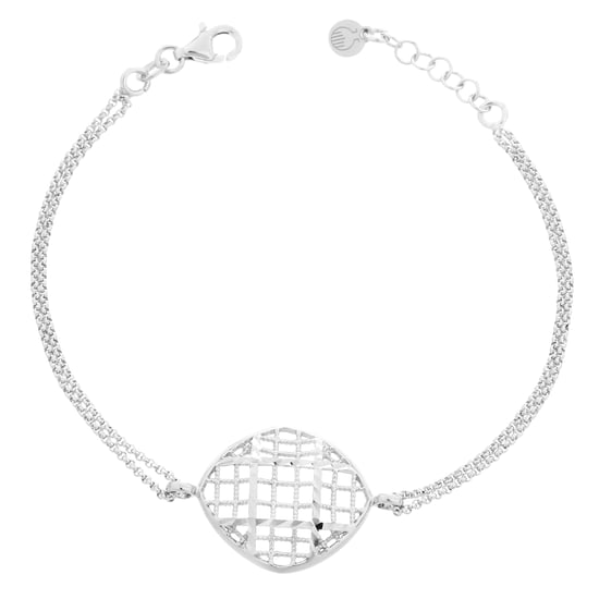 Orphelia 'Lilla' Women's 925 Sterling Silver Bracelet - Silver ZA-7190 - Image 1